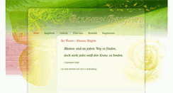Desktop Screenshot of blumenbrigitte.at